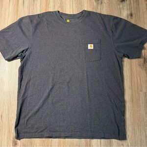 Carhartt Men's Dark Gray Short Sleeve Tee